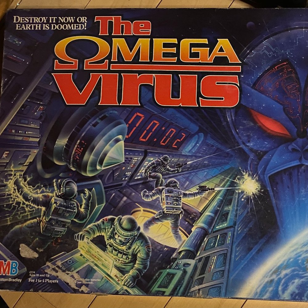 S͜͡O͜͡L͜͡D͜͡ THE OMEGA VIRUS 1st talking,boardgame